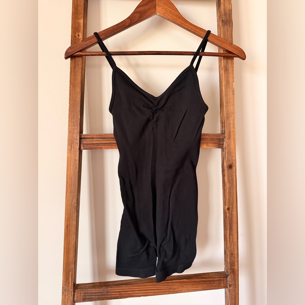 American Eagle Outfitters Black Bodysuit Romper